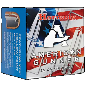 HORNADY American Gunner Pistol Ammo 357 Mag 125 Gr. Xtp Hollow Point 25 Rd.