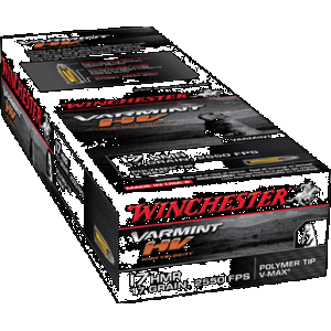 WINCHESTER Varmint Hv 17 Hmr V-max 17 Grain 50 Rounds
