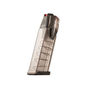 ETS Group OMGGLK17 Omega 17rd Flush 9mm Luger Clear Polymer Fits Glock 17/19
