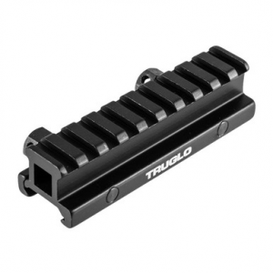 TruGlo TG8980B Picatinny Riser Mount Matte Black Anodized