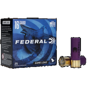FEDERAL Game-shok Upland Load 16 Gauge 2.75 In. 1 Oz. 6 Shot 25 Rd.