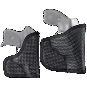 DeSantis Gunhide N38BJY8Z0 Nemesis Pocket Black Rubberized Fabric Fits Colt Officer/Defender Ambidextrous