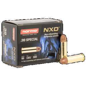 Norma Ammunition 611240020 Self Defense NXD 38Special 38gr 20 Rounds
