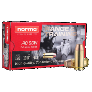 Norma Ammunition 611440020 Self Defense NXD 40S&W 93gr 20 Rounds
