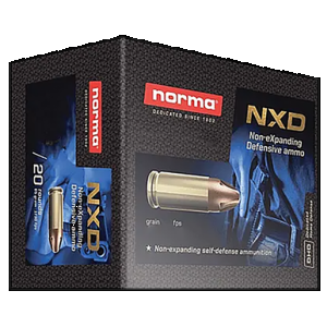 NORMA Ammunition 611540020 Self Defense Nxd 45acp 230gr 20 Rounds