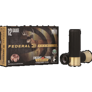 Federal P151FT Premium Freight Train 12Gauge 3" SlugShot 5 Rounds