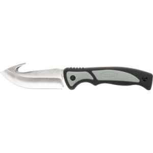 Old Timer Trail Boss Gut Hook Fixed Knife 3 7/10" Blade Black