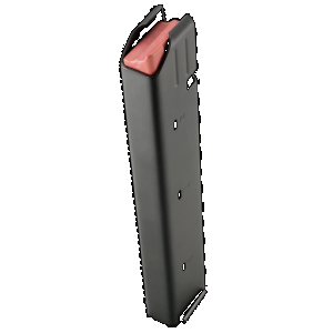 DuraMag 3209041178CPD SS Colt Pattern 32rd 9mm Luger for AR-15 Black w/ Orange Follower Detachable
