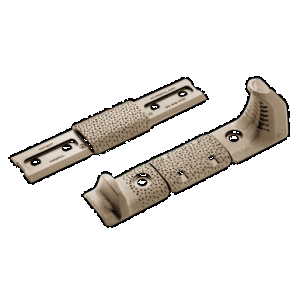 Magpul MAG608-FDE Hand Stop Kit M-LOK AR-Platform Compatible w/ M-LOK Flat Dark Earth Polymer