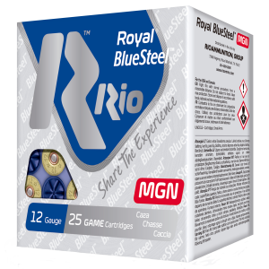 Rio Ammunition Rio Ammunition RBSM362 Royal BlueSteel Magnum 12Gauge 3" 1 1/4oz 2Shot 25 Rounds - $20.32 at Shooting Surplus