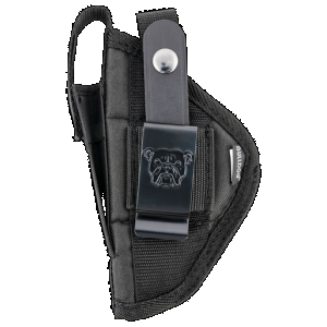 Bulldog FSN3 Extreme OWB Black Nylon Belt Loop/Clip Compatible w/Taurus Millennium Fits 2.50-3.75" Barrel Ambidextrous