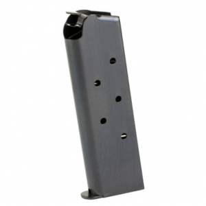 Kimber Magazine 1911 Handgun Magazine Stainless Steel Black Full-Length Grip .45 ACP 7/rd