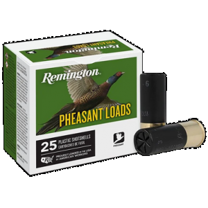 REMINGTON Pheasant Loads 12 Ga. 2.75 In. 6 Shot 25 Rd.