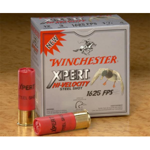 Winchester Xpert High-Velocity Steel Shotshells 12 ga 2-3/4" 1-1/8 oz 1400 fps #6 25/ct
