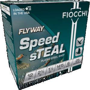 FIOCCHI Flyway Speed Teal Shotgun Loads 12 Ga. 2.75 In. 1 1/8 Oz. 6 Shot 25 Rd.