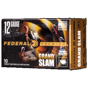 Federal Premium Grandslam Shotgun Ammo 12 ga. 2.75 in. 1 1/2 oz. 5 Shot 10 rd.