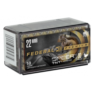 Federal V-Shok Rimfire Ammo 22 Mag. 30 gr. Speer TNT 50 rd.