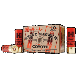 HORNADY Heavy Magnum Coyote Shotshell Ammo 12 Ga. 3 In. 1 1/2 Oz. Bb Shot 10 Rd.