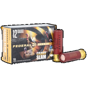 Federal Premium Grandslam Shotgun Ammo 12 Gauge 3 in. 1 3/4 oz. 5 Shot 10 rd.
