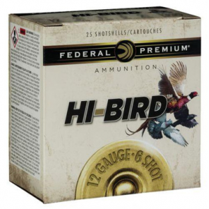 Federal Hi-Bird Game Load 12 ga. 2.75 in. 1 1/4 oz. 7.5 shot 25 rd.