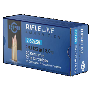 PRVI Partisan Tr&z Pp739f 7.62x39mm Full Metal Jacket 123 Grain 20 Rounds
