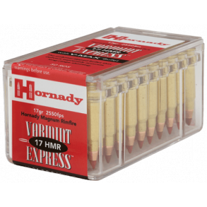 HORNADY Varmint Express Rimfire Ammo 17 Hmr 17 Gr. V-max 50 Rd.