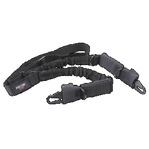Tac Six 8911 Citadel Single & Double Point Sling Black Webbing with Snap Hook Attachment 50" Long for MSRs