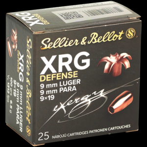MAGTECH Sb9xa Xrg Defense 9mmluger 100gr Solid Copper Hollow Point 25 Rounds
