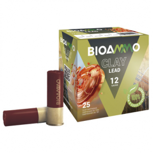 BIOAMMO Lead Target Shotshells 12 ga 2-3/4" 7/8 oz 1350 fps #7.5 25/ct