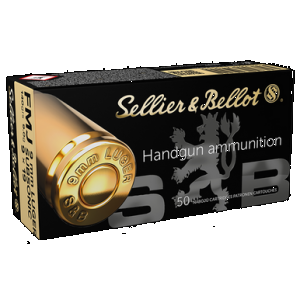 SELLIER & Bellot Sb9suba Handgun 9mmluger Subsonic 140gr Full Metal Jacket 50 Rounds