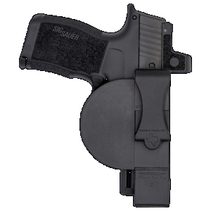 Versacarry 380XS Zerobulk IWB Size Extra Small Black Resin Belt Clip Fits 2.75" Barrel Ambidextrous