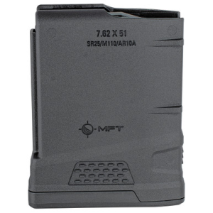 MFT EXD Polymer Magazine 7.62x51 10rd. Black