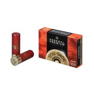 Federal Premium Vital Shok Shotgun Ammo 12 ga. 3 in. 10 Pellets 000 Buck 5 rd.