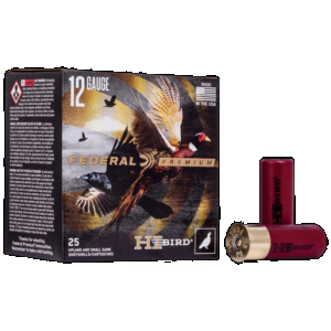 FEDERAL Hi-bird Game Load 12g 2.75" 1-1/8 Oz 7.5 Shot 25rds