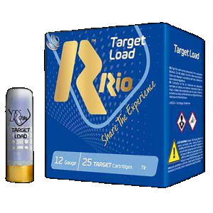 Rio Ammunition TG369 Target Load High Velocity 12Gauge 2.75" 1 1/4oz 9Shot 25 Rounds