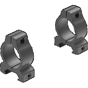 Leupold Rifleman Vertical Split Scope Rings Matte 1 in.
