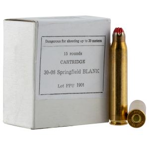 Prvi Partisan PPU PPB3006 30-06 Springfield Blank Ammo 15 Rounds
