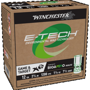 WINCHESTER Ammo Wcm127 E-tech 12gauge 2.75" 1 1/8oz 7.5shot 25 Rounds