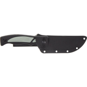 Old Timer Trail Boss Caping Knife 3 7/10" Fixed Blade Black and Grey