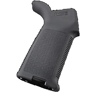 Magpul MAG415-GRY MOE Grip Aggressive Textured Gray Polymer for AR-15, AR-10, M4, M16, M110, SR25