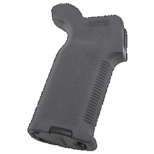 Magpul MAG522-GRY MOE-K2 Grip Aggressive Textured Gray Polymer for AR-15, AR-10, M4, M16, M110, SR25
