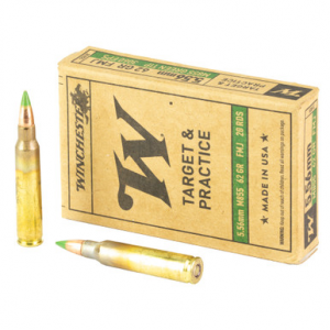WINCHESTER Usa M855 Rifle Ammo 5.56 62 Gr. Fmj 20 Rd.