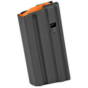 ASC AR Family Rifle Magazine Orange Follower .223 Black Stainless Steel 20/rd