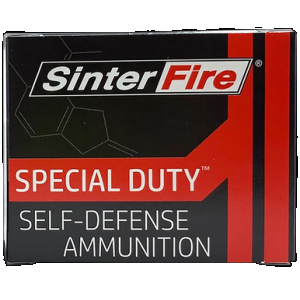 SinterFire Inc SF40125SD Special Duty (SD) 40S&W 125gr Lead Free Frangible Hollow Point 20 Rounds