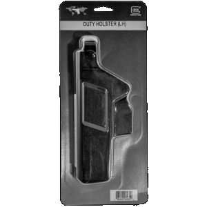 Glock HO000931 Duty Holster OWB Black Polymer w/Thumb Break Retention Strap, For Use w/Glock 17 Gen3,4&5/22 Gen 3&4 Only/31 Gen 3&4, Fits 1.77" (45mm) Belt, Left Hand