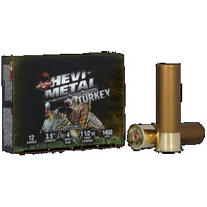 HEVI Shot HEVI Metal Turkey Loads 12 Ga. 3.5 In. 1 1/4 Oz. 4 Shot 5 Rd.