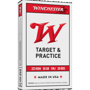 WINCHESTER Usa Rifle Ammo 223 Rem. 55 Gr. Fmj 20 Rd.