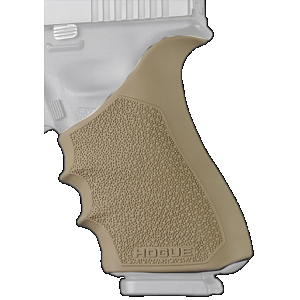 Hogue 17033 Grip Sleeve Handall Beavertail Flat Dark Earth Rubber