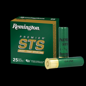 REMINGTON Ammunition 20155 Premier Sts 12 Gauge 2.75" 1 Oz 8 Shot 25 Rounds