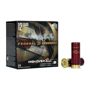 FEDERAL Premium High Overall Shotgun Ammo 12 Ga. 2.75 In. 24 Gram 1335 Fps 9 Shot 25 Rd.